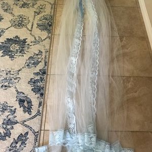 Lace canopy for bassinet